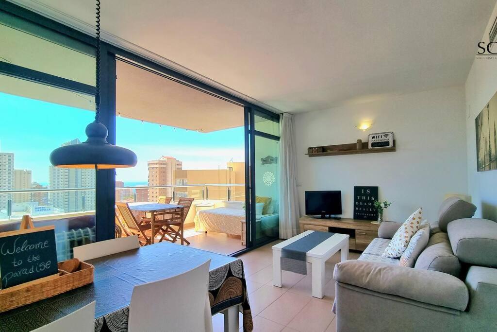 Апартаменти Terraza Chill Out! Torres D' Oboe Бенідорм Екстер'єр фото